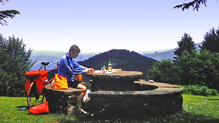 Mittagspause, Otxondo-Pass