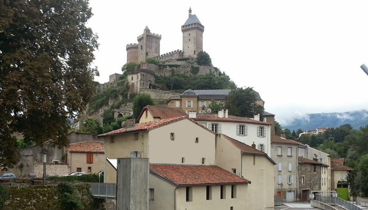 Foix, schloss